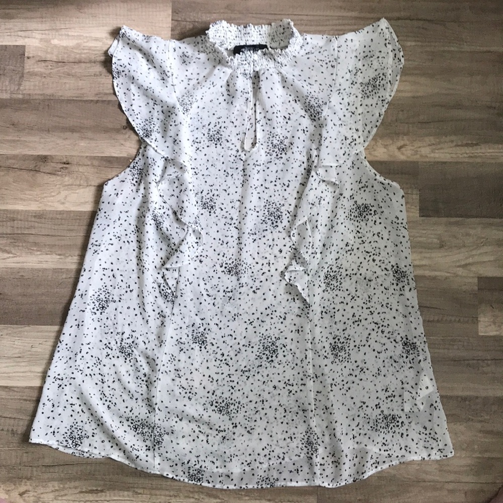 Michel Studio Sheer Blouse